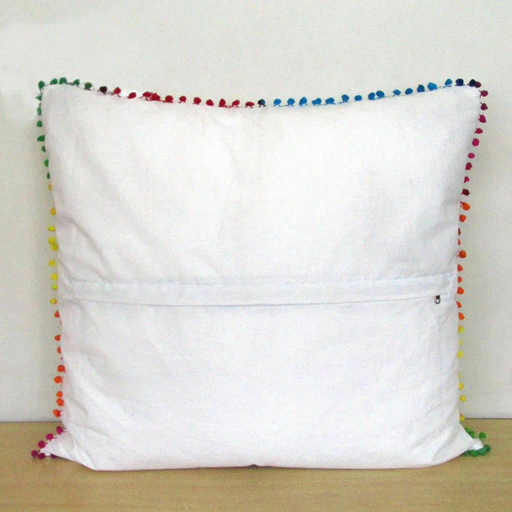 Set Of 2 Cotton Cushion Cover Mandala Couch Pillow Cases Home Decorative Pillows