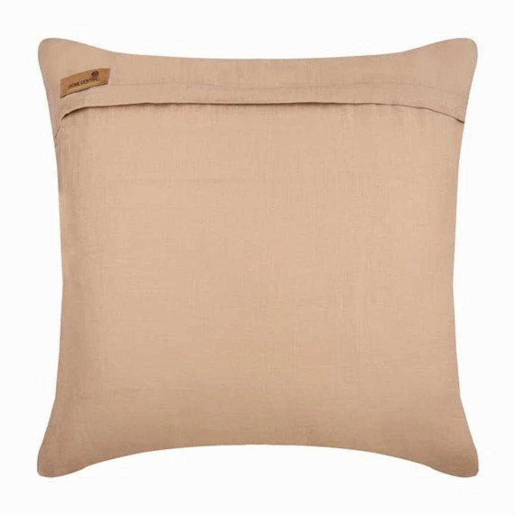Couch Cushion Case Beige 16"x16", Bed Decor Cotton - Starfish Coated Pearl