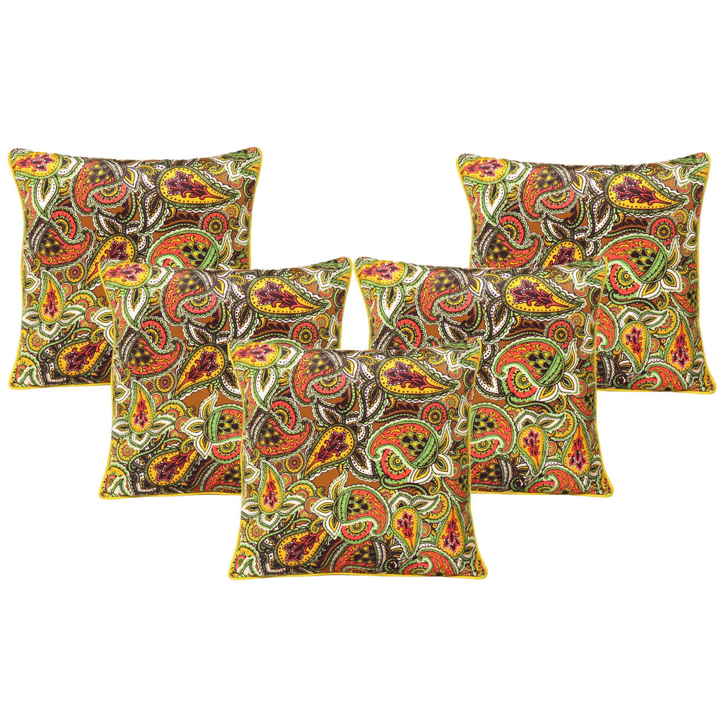 Velvet Pillowcase Cover Home Sofa Bed Decorative Cushion Covers Soft Pillows 5Pc