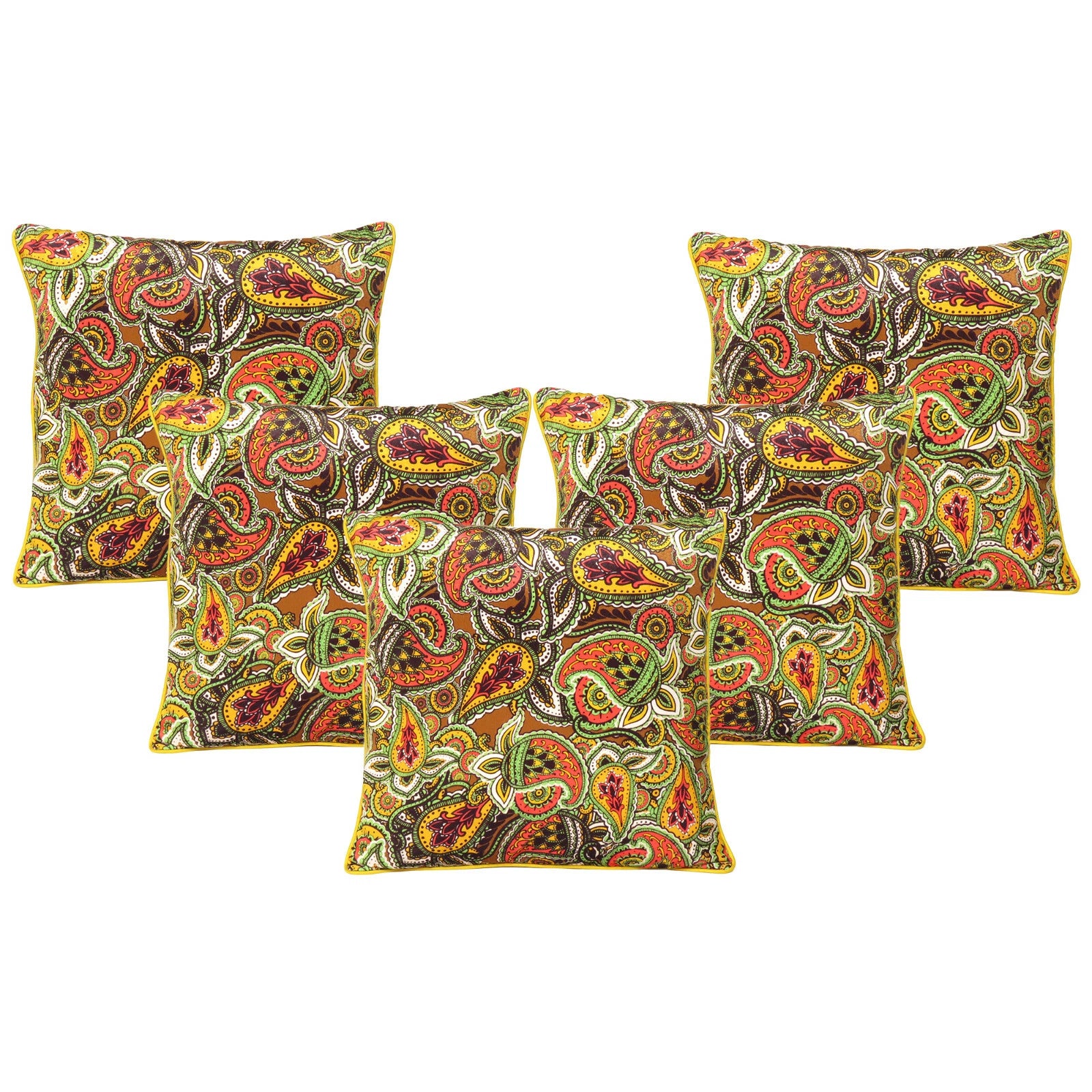 Velvet Pillowcase Cover Home Sofa Bed Decorative Cushion Covers Soft Pillows 5Pc