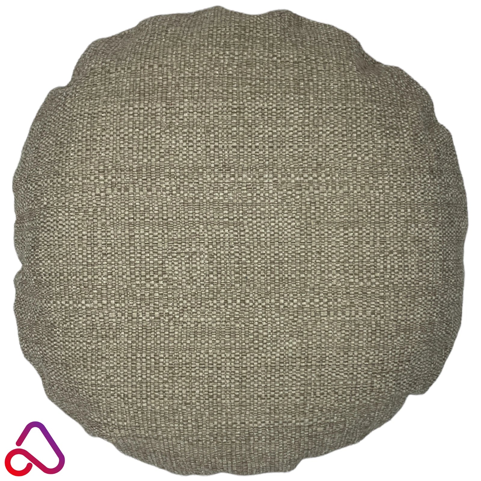 Handmade Round Basket Weave Like Cushion Cover Pillow Case Circle Woven Sofa Bed