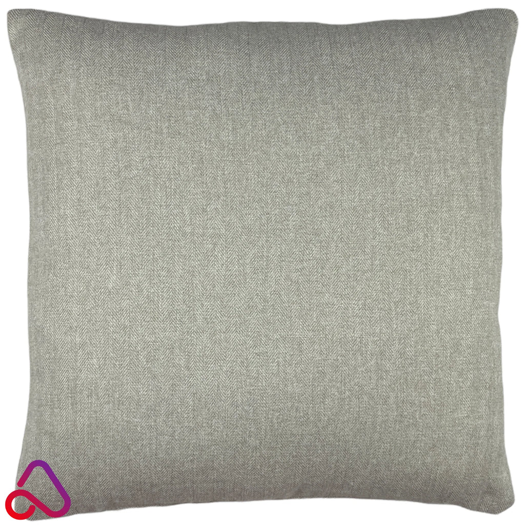 Herringbone Tweed Cushion Cover Wool Like Pillow Case Decor Sofa Bed Chair Back