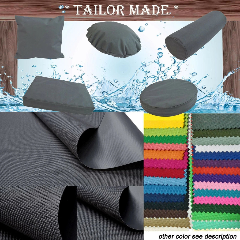 PL13 TAILOR MADE Dark Gray Outdoor Waterproof SunUmberlla Patio sofa seat cover