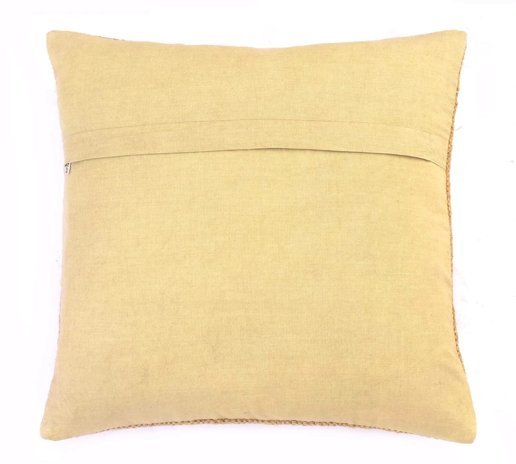 Indian Jute Wool Kilim Cushion Cover Vintage Look Your Home Pillow cover throw