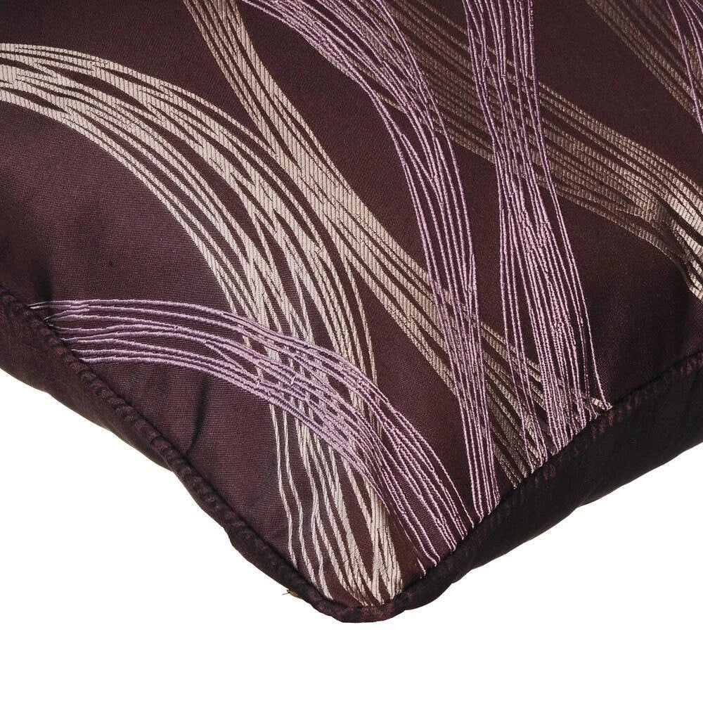 Decorative Sofa Cushion Case Purple 16"x16", Bed Decor Silk - Purple Current