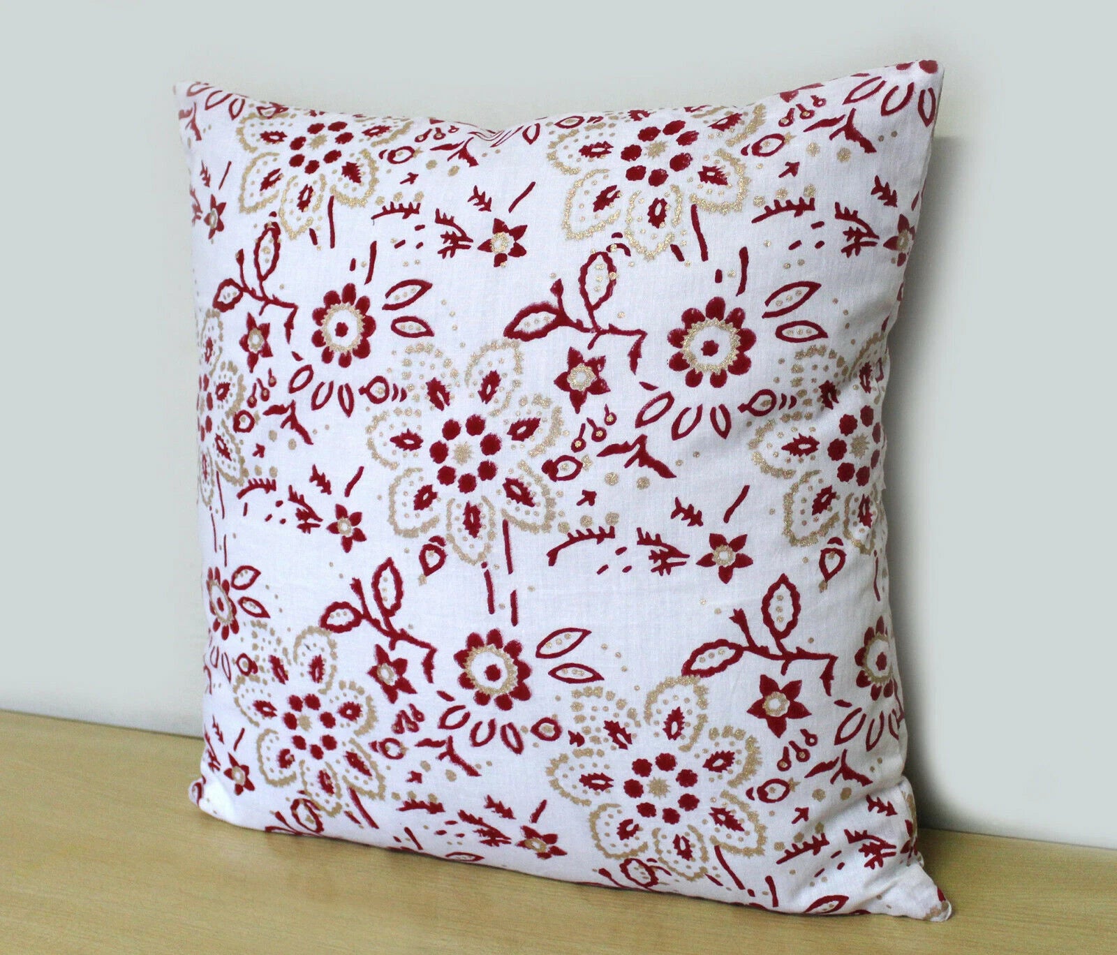 Set Of 2 Cotton Cushion Cover Mandala Couch Pillow Cases Home Decorative Pillows