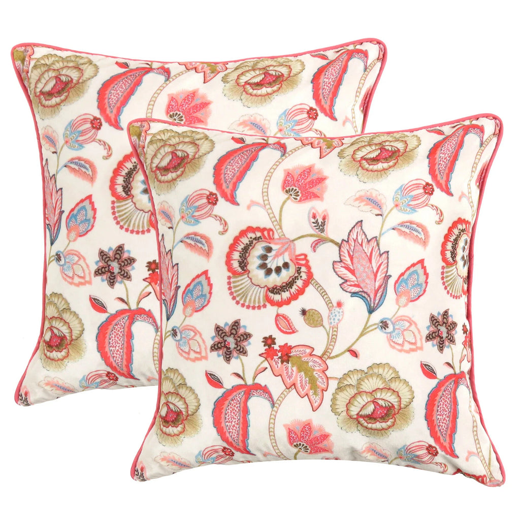 Velvet Pillowcase Cover Home Sofa Bed Decorative Cushion Covers Soft Pillows 5Pc