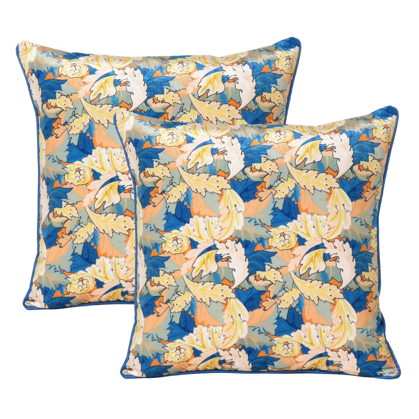 Velvet Pillowcase Cover Home Sofa Bed Decorative Cushion Covers Soft Pillows 5Pc