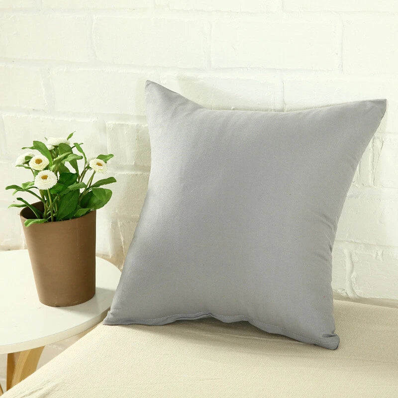 Square Home Sofa Decor Pillow Cover Case Cushion Cover Size 16" 18" 20" 24"