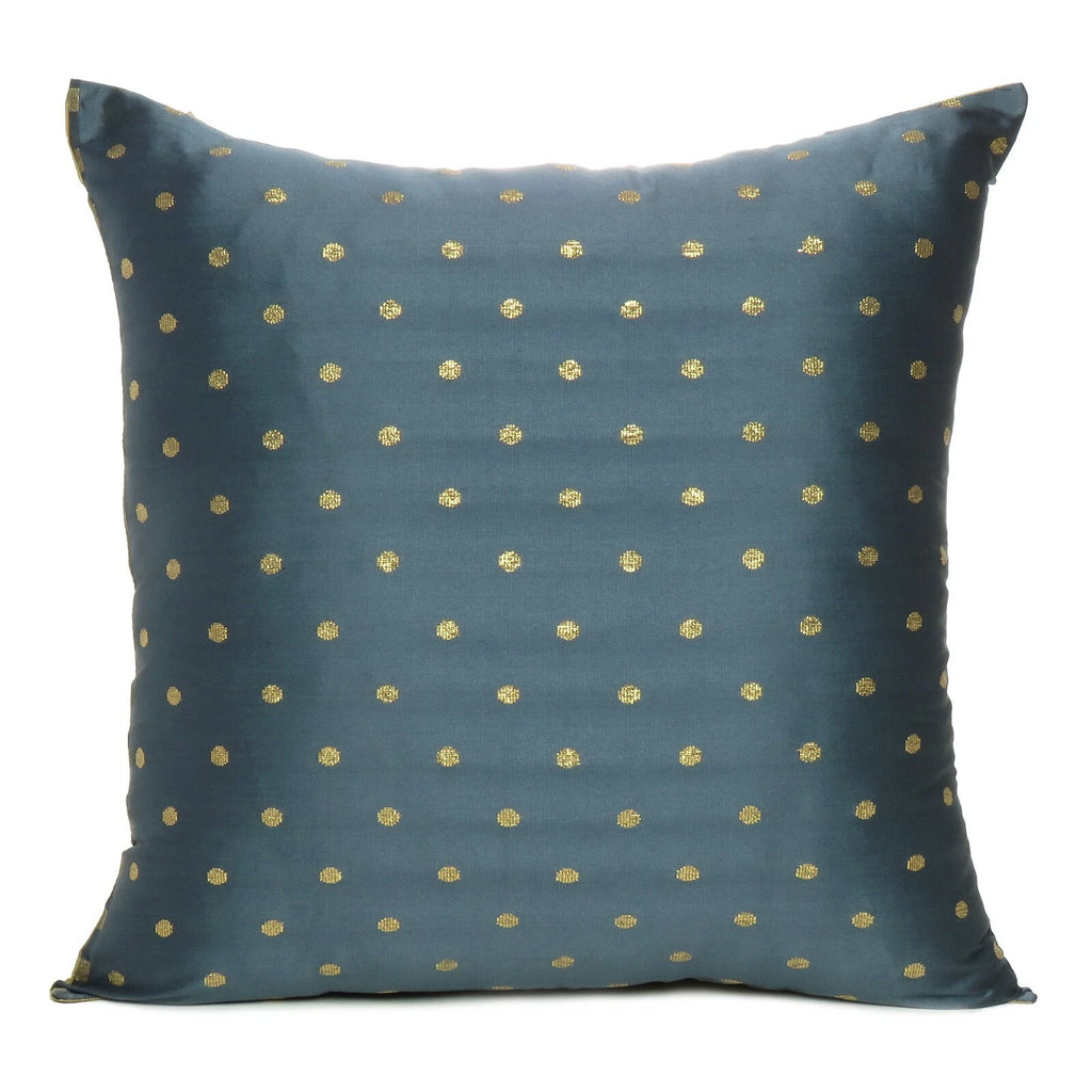Pillow Case Art Silk Reversible Bed Cushion Cover Modern Throw Pillow Cover