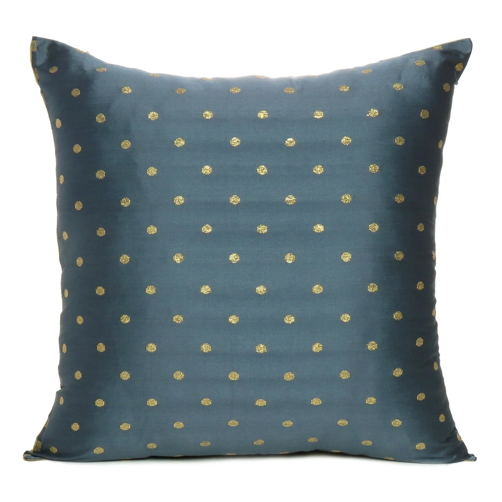 Pillow Case Art Silk Reversible Bed Cushion Cover Modern Throw Pillow Cover