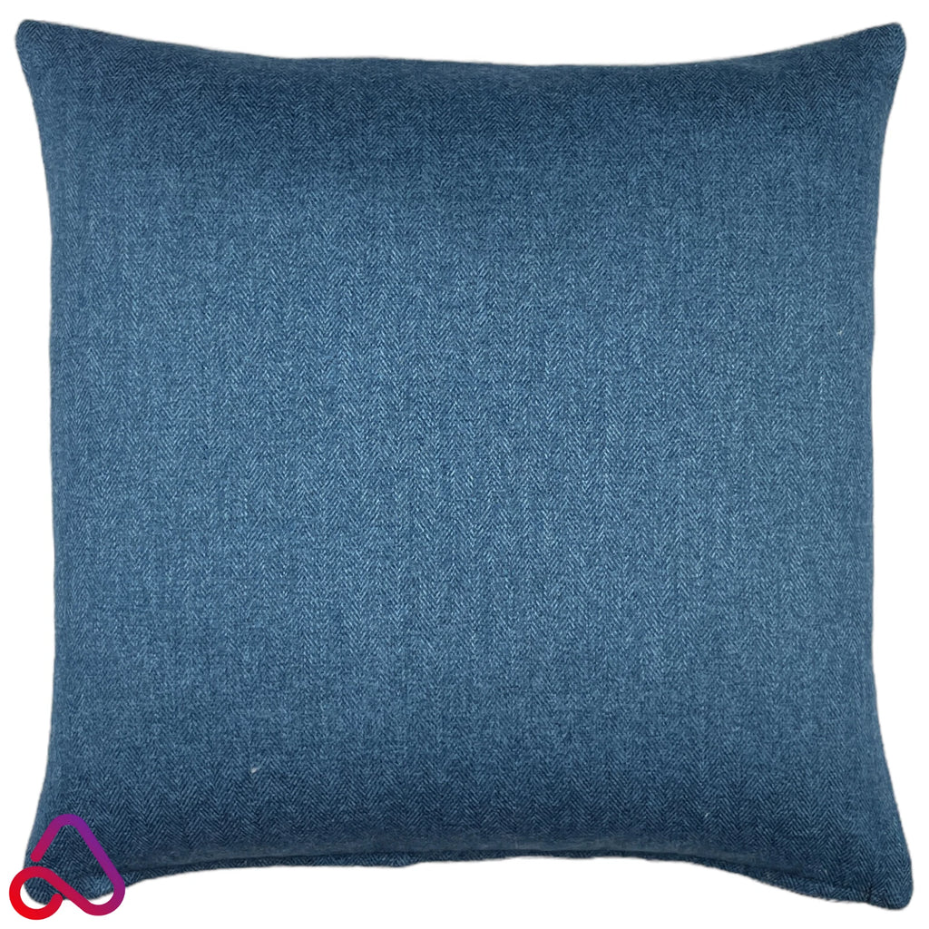 Herringbone Tweed Cushion Cover Wool Like Pillow Case Decor Sofa Bed Chair Back