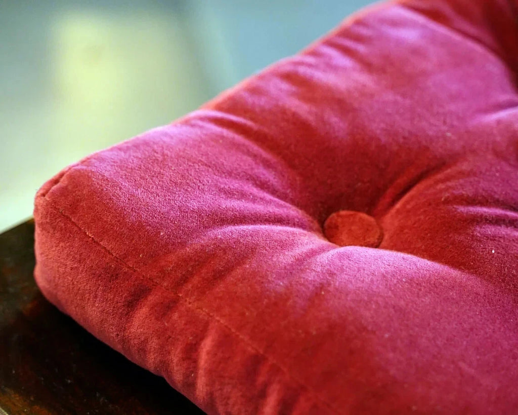 Square Floor Cushion – Soft Seat Cushion for Sofa, Bed, or Backrest Support