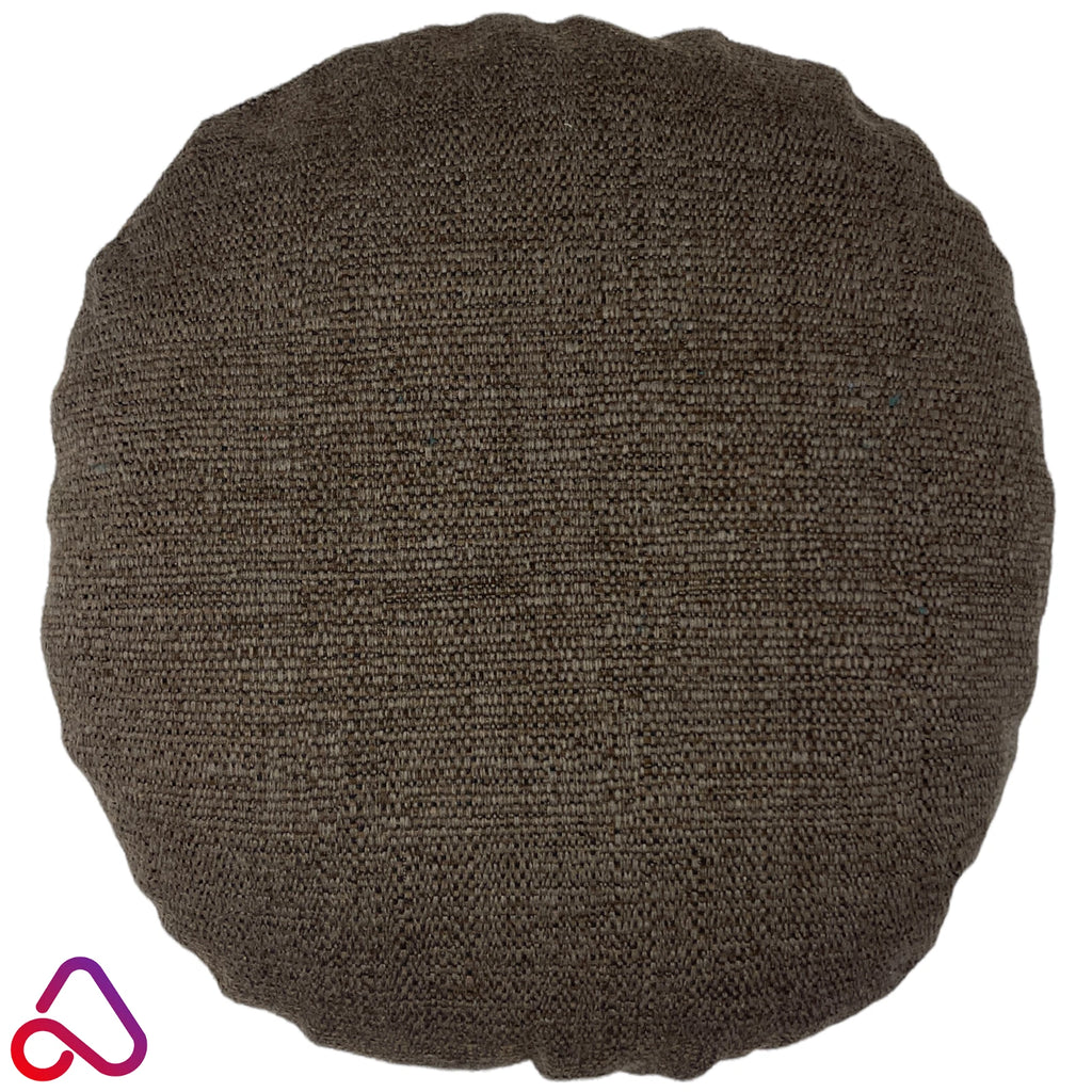 Handmade Round Basket Weave Like Cushion Cover Pillow Case Circle Woven Sofa Bed