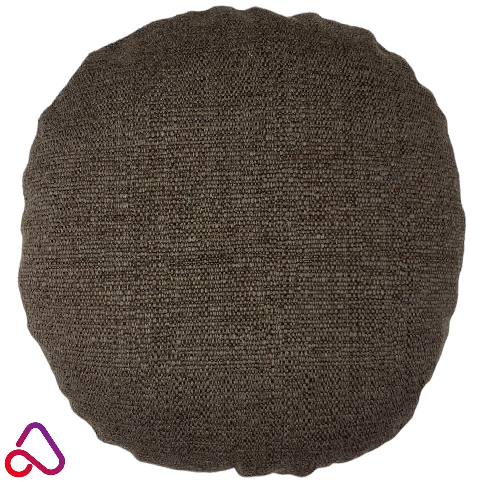 Handmade Round Basket Weave Like Cushion Cover Pillow Case Circle Woven Sofa Bed