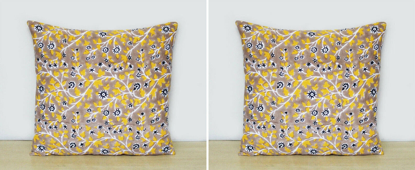 Set Of 2 Cotton Cushion Cover Mandala Couch Pillow Cases Home Decorative Pillows
