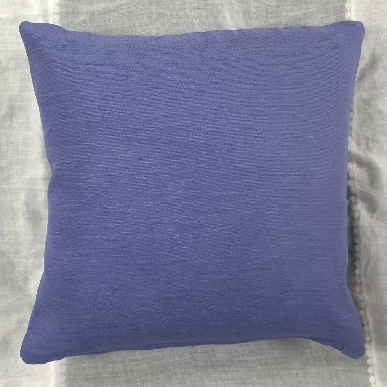 Premium Plain Chenille Cushion Cover Handmade Pillow Case Sofa Bed Home Decor