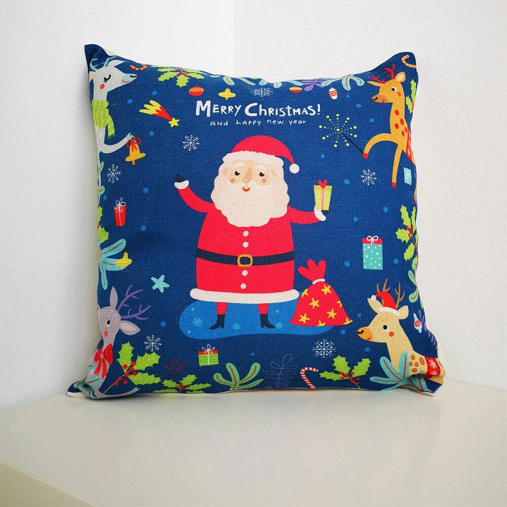 16"/18"/20" Linen Sublimation Blank Pillow Case Throw Cushion Cover Home Sofa
