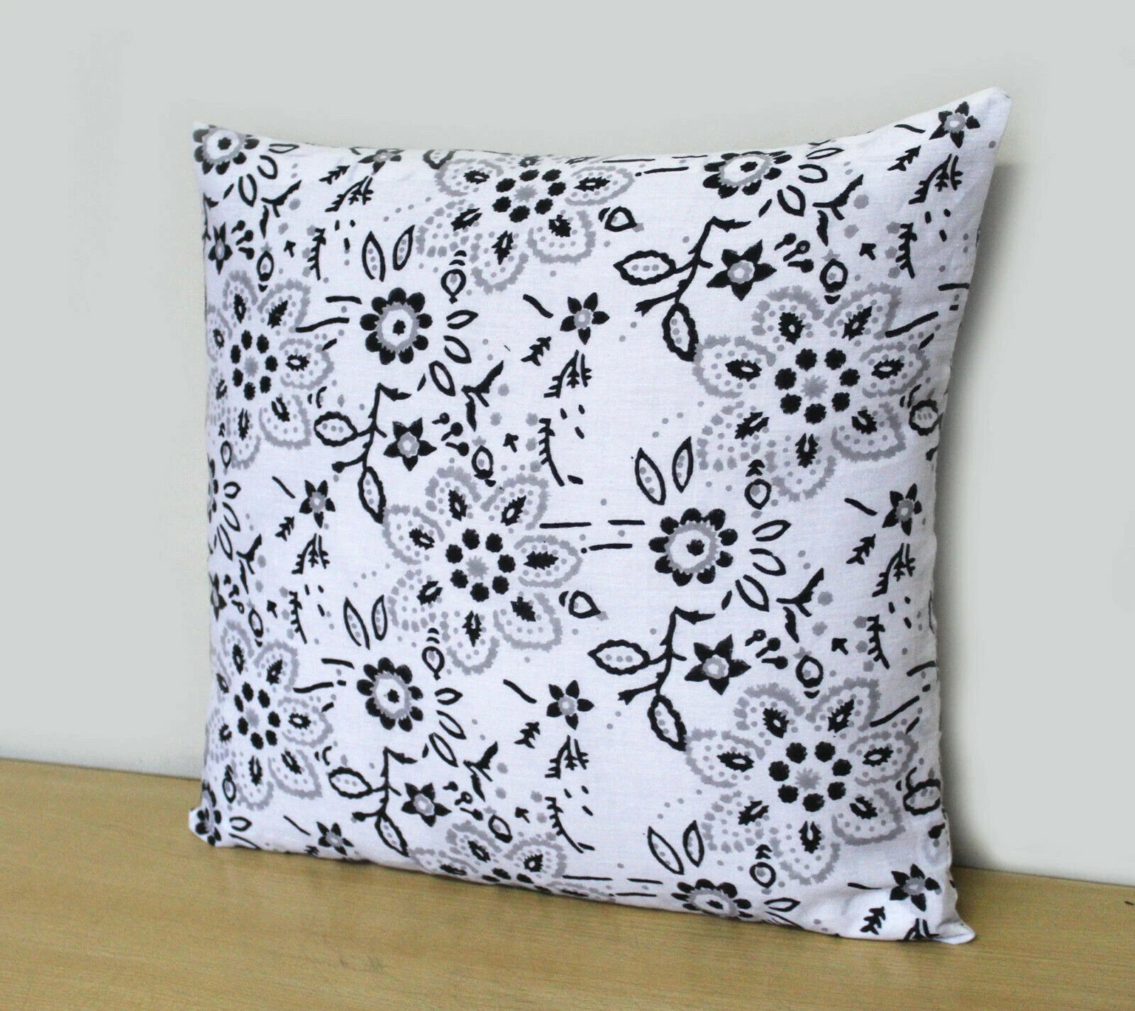 Set Of 2 Cotton Cushion Cover Mandala Couch Pillow Cases Home Decorative Pillows
