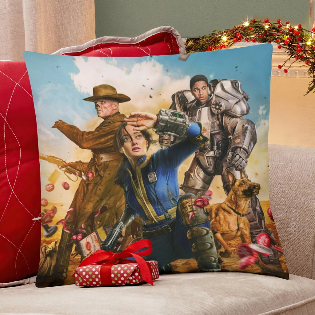Fallout TV Show Cushion Cover Cotton Linen Pillow Case Pillow Covers for Sofa