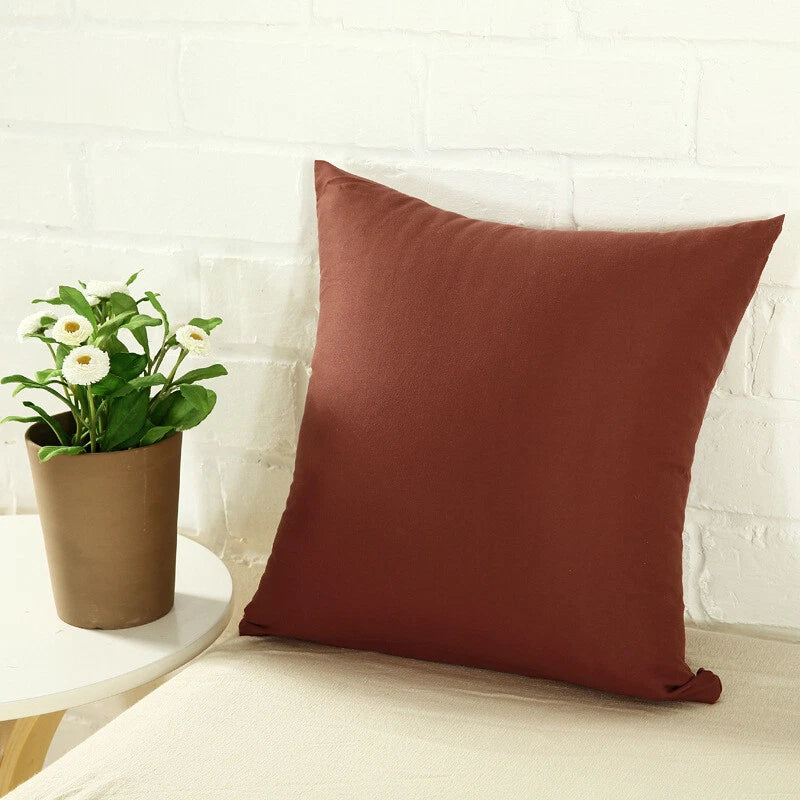 Square Home Sofa Decor Pillow Cover Case Cushion Cover Size 16" 18" 20" 24"
