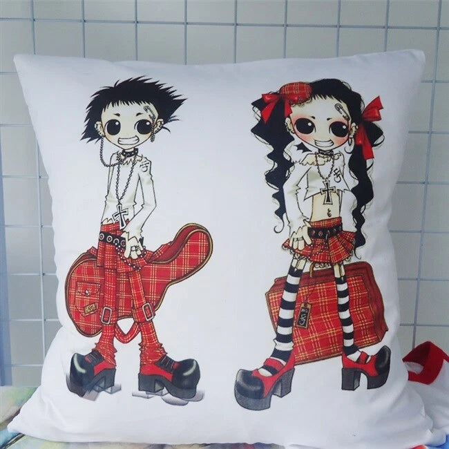 20Pcs White Sublimation Blank Pillow Case Sofa Cushion Cover DIY Printed Gift
