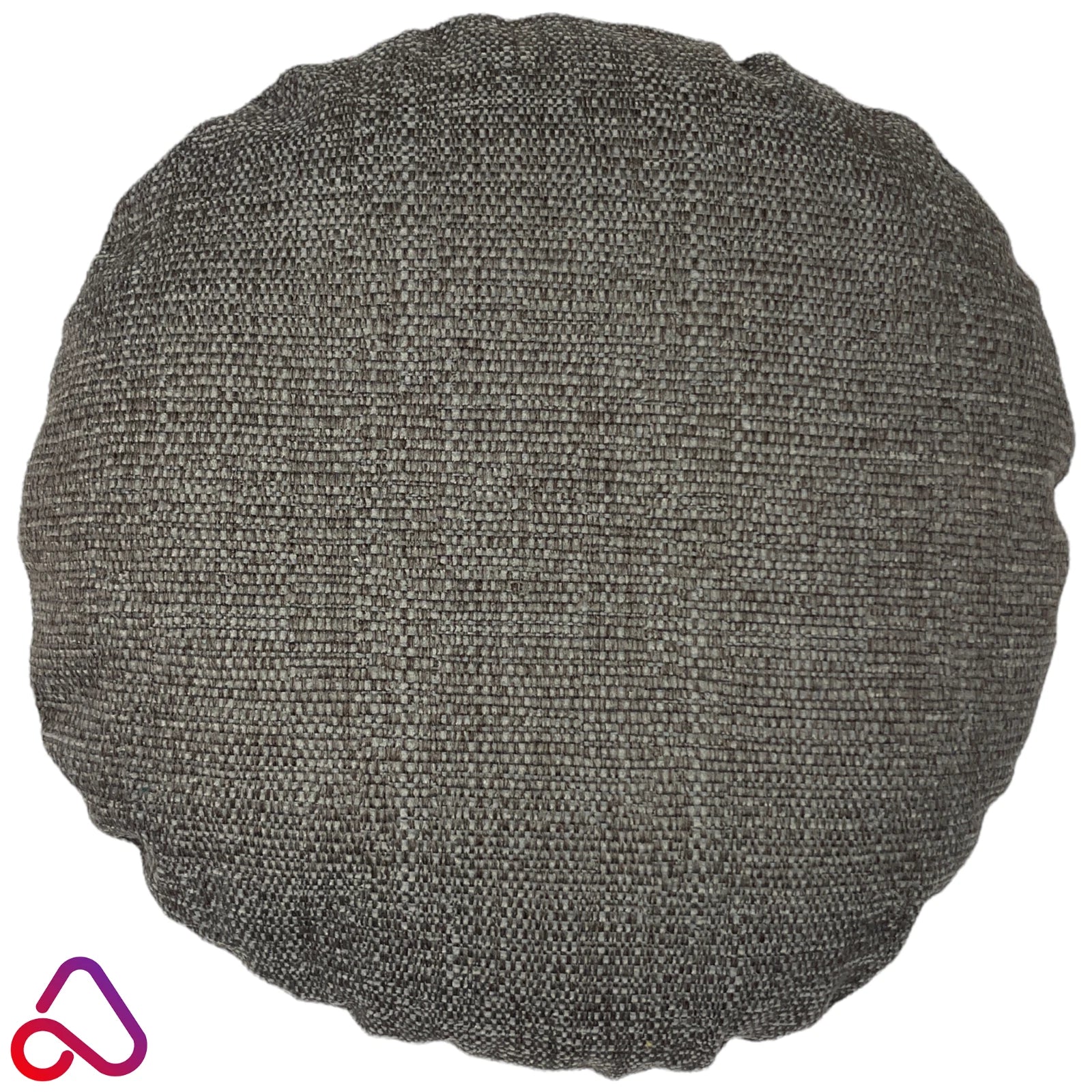 Handmade Round Basket Weave Like Cushion Cover Pillow Case Circle Woven Sofa Bed