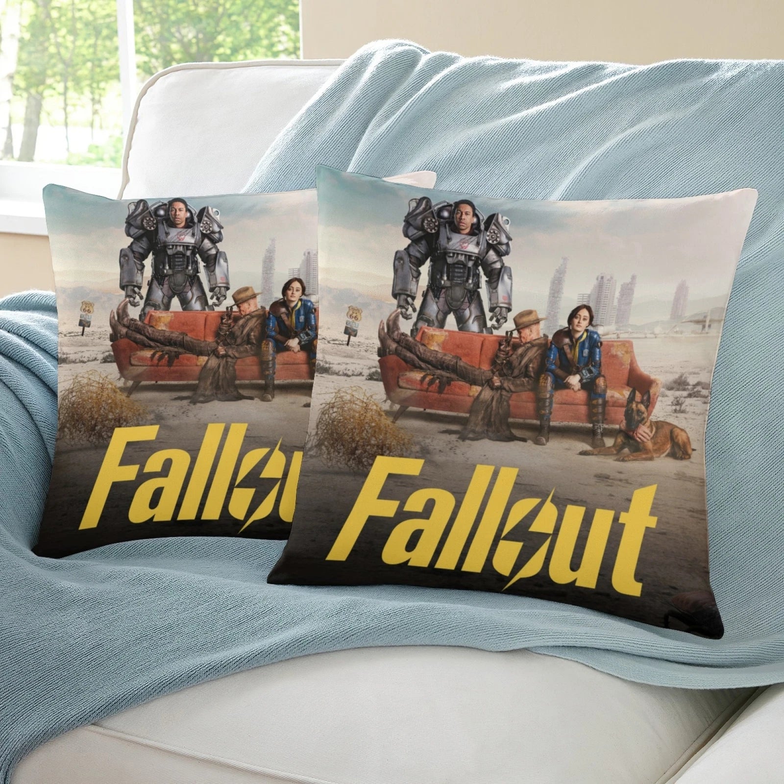 Fallout TV Show Cushion Cover Cotton Linen Pillow Case Pillow Covers for Sofa