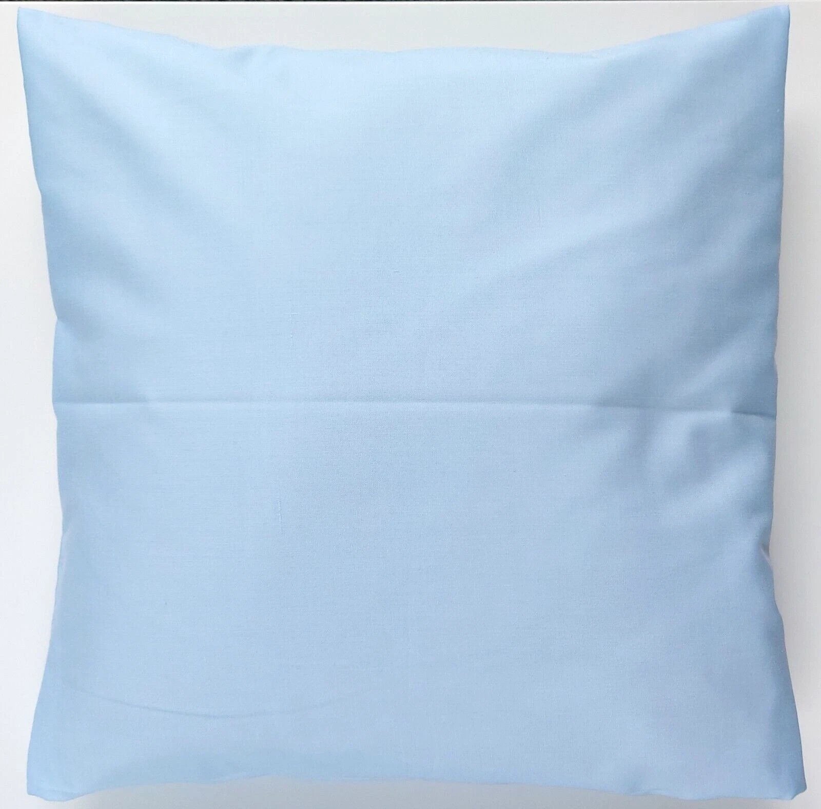 Plain Polycotton Cushion Covers 10" to 24" Sofa Bed Throw Scatter Pillow Case UK