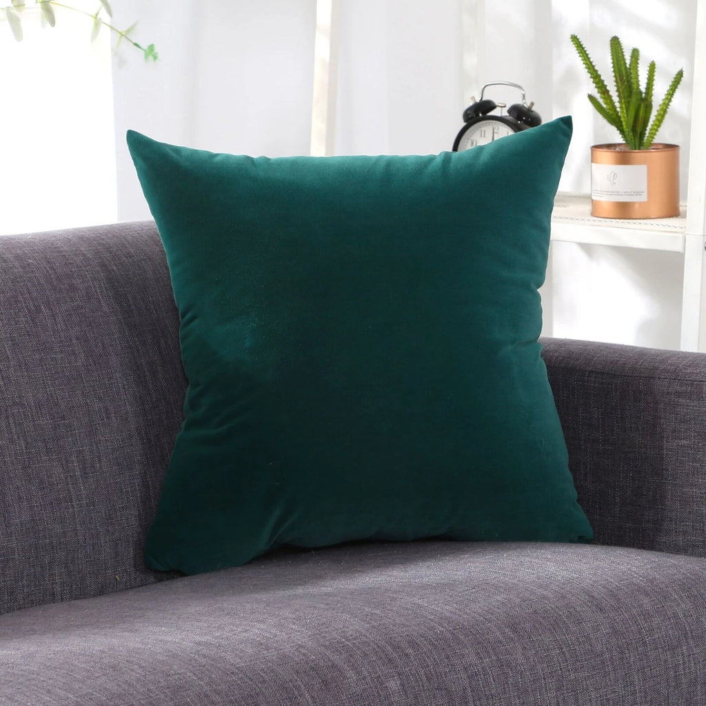 16" 18" 20" Throw Pillow Covers Soft Velvet Cushion Cover for Sofa Car Home