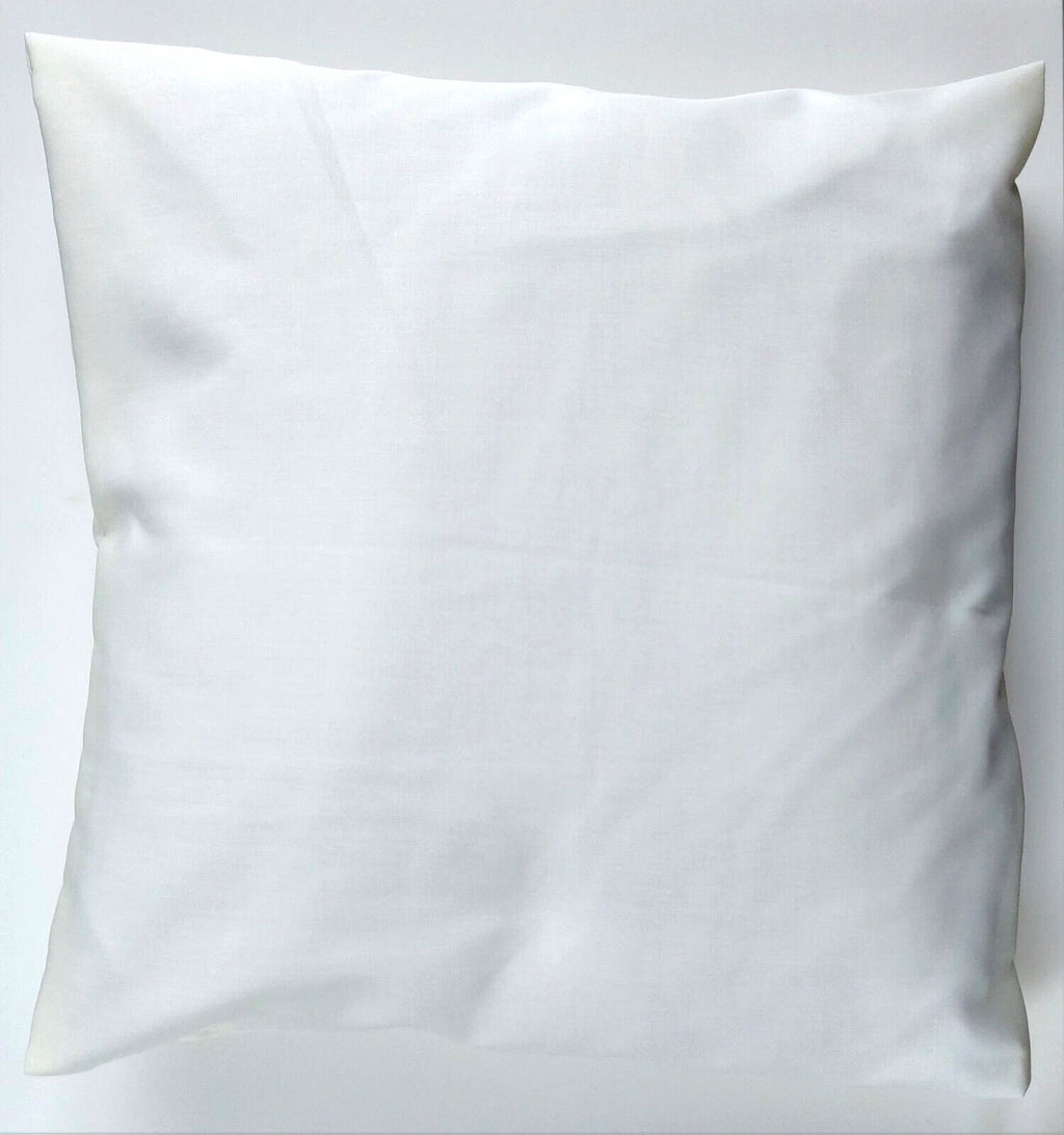 Plain Polycotton Cushion Covers 10" to 24" Sofa Bed Throw Scatter Pillow Case UK