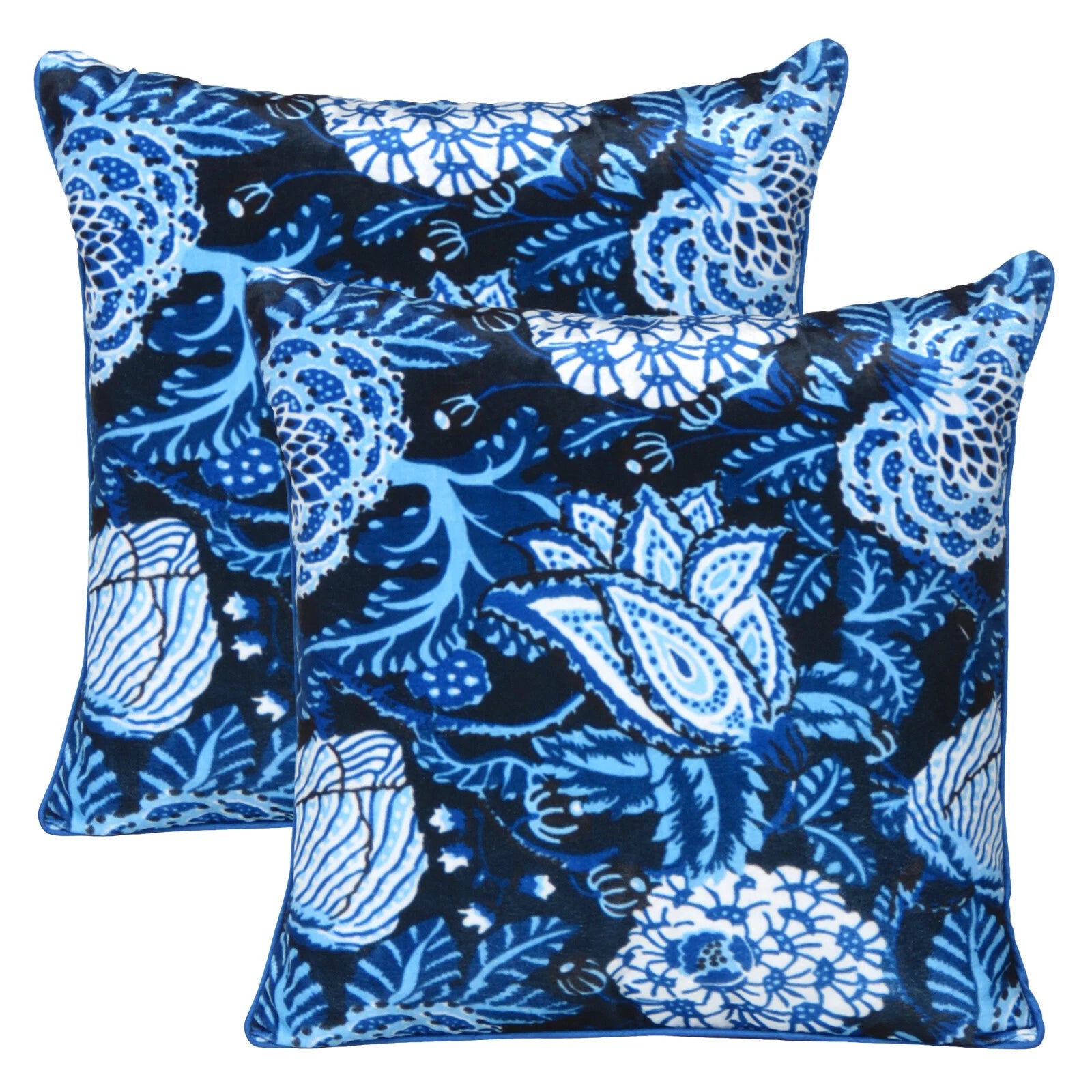 Velvet Pillowcase Cover Home Sofa Bed Decorative Cushion Covers Soft Pillows 5Pc