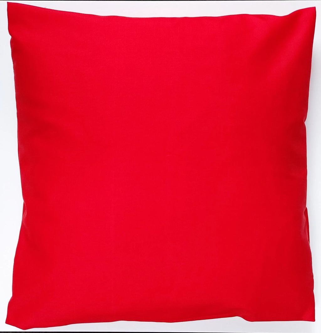 Plain Polycotton Cushion Covers 10" to 24" Sofa Bed Throw Scatter Pillow Case UK