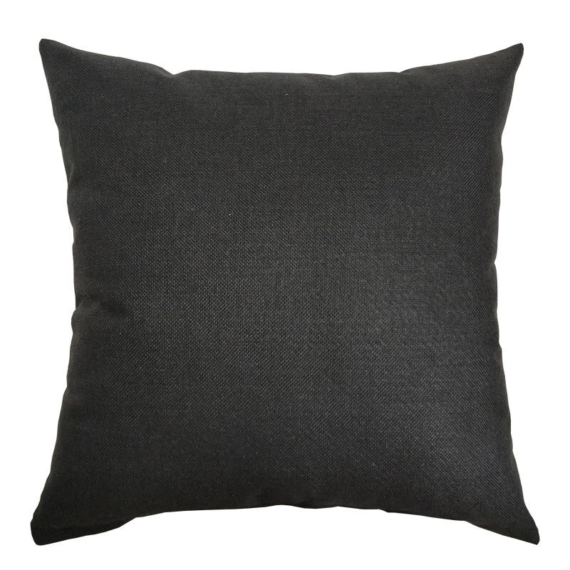 Solid Linen Cushion Cover Throw Pillow Cases for Couch Sofa Bed 16" 18" 20"