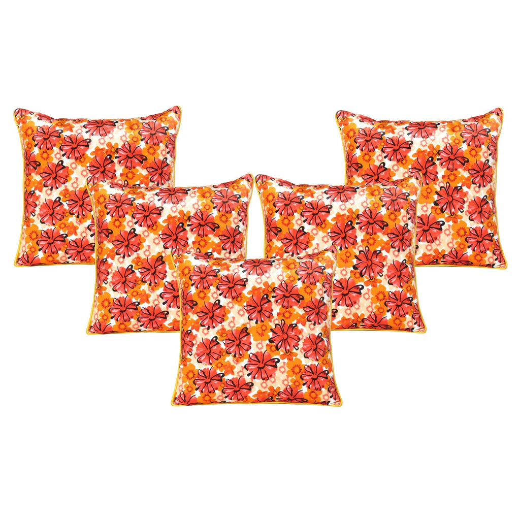 Velvet Pillowcase Cover Home Sofa Bed Decorative Cushion Covers Soft Pillows 5Pc