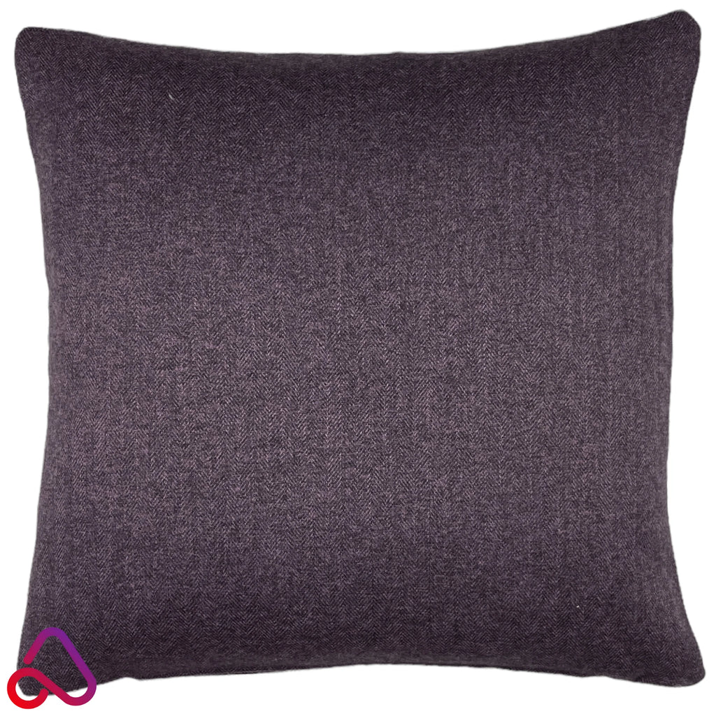 Herringbone Tweed Cushion Cover Wool Like Pillow Case Decor Sofa Bed Chair Back