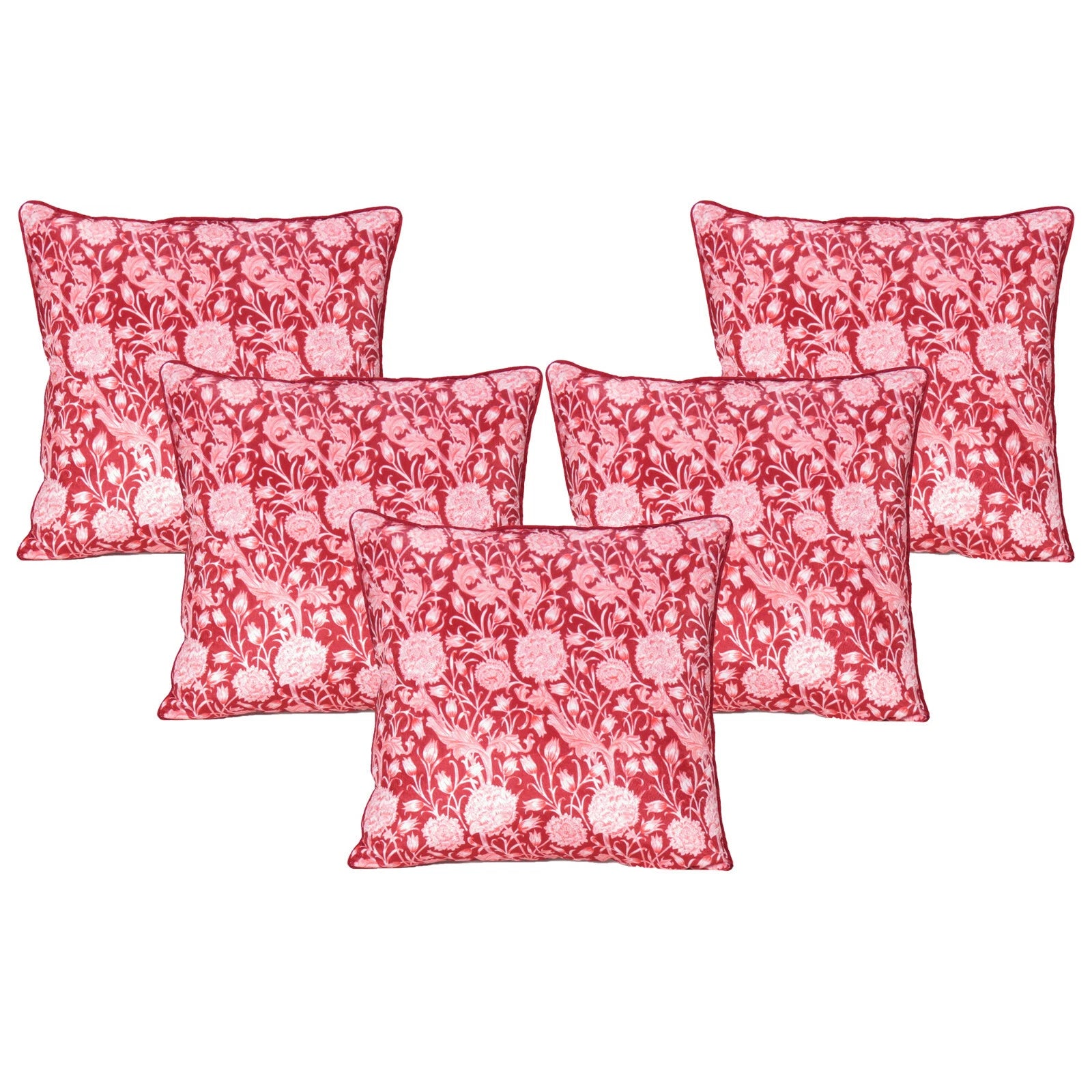 Velvet Pillowcase Cover Home Sofa Bed Decorative Cushion Covers Soft Pillows 5Pc