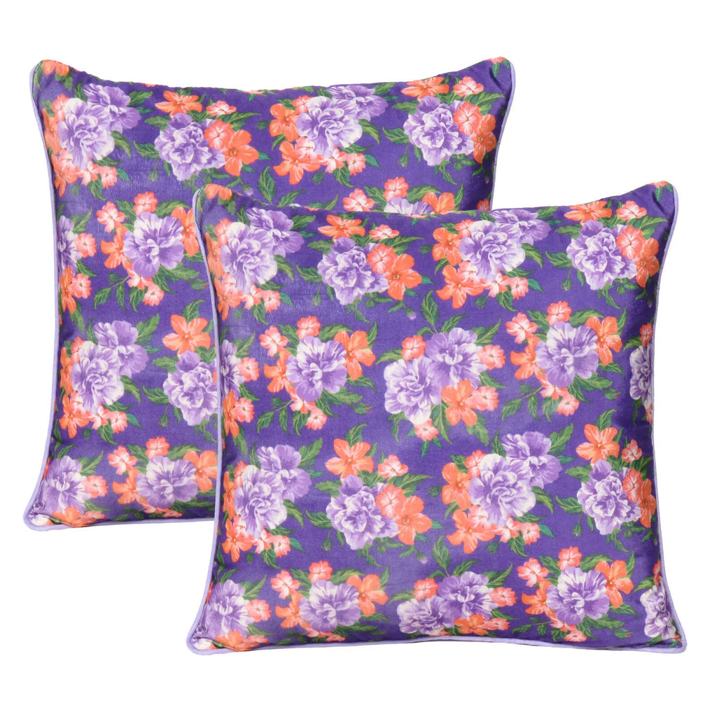 Velvet Pillowcase Cover Home Sofa Bed Decorative Cushion Covers Soft Pillows 5Pc