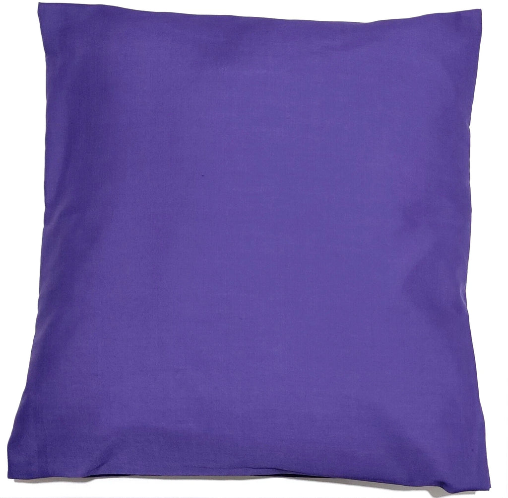Plain Polycotton Cushion Covers 10" to 24" Sofa Bed Throw Scatter Pillow Case UK