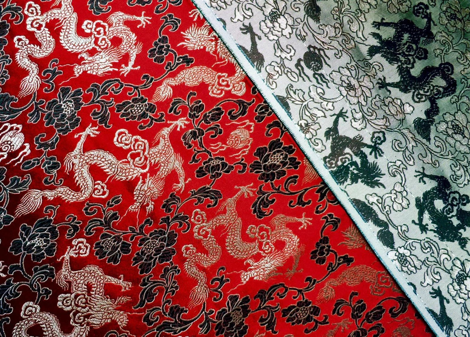 Round Shape Cover*Chinese Rayon Brocade Floor Chair Seat Cushion Case Custom*BL3