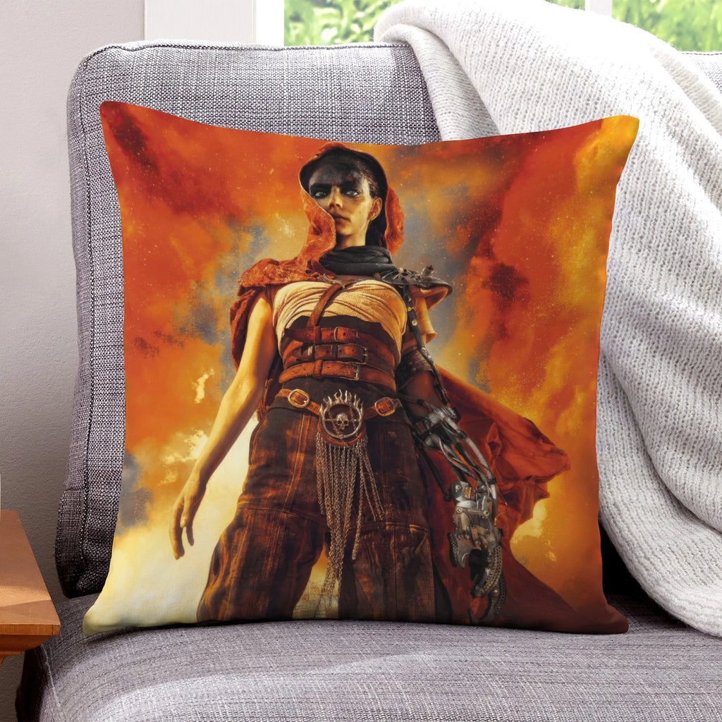 Mad Max Furiosa Cushion Cover Cotton Linen Pillow Case Pillow Covers for Sofa