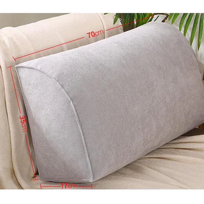 Pillowcase Sofa Back Cushion Seat Pad Cover Washable Bed Pillow Case Living Room