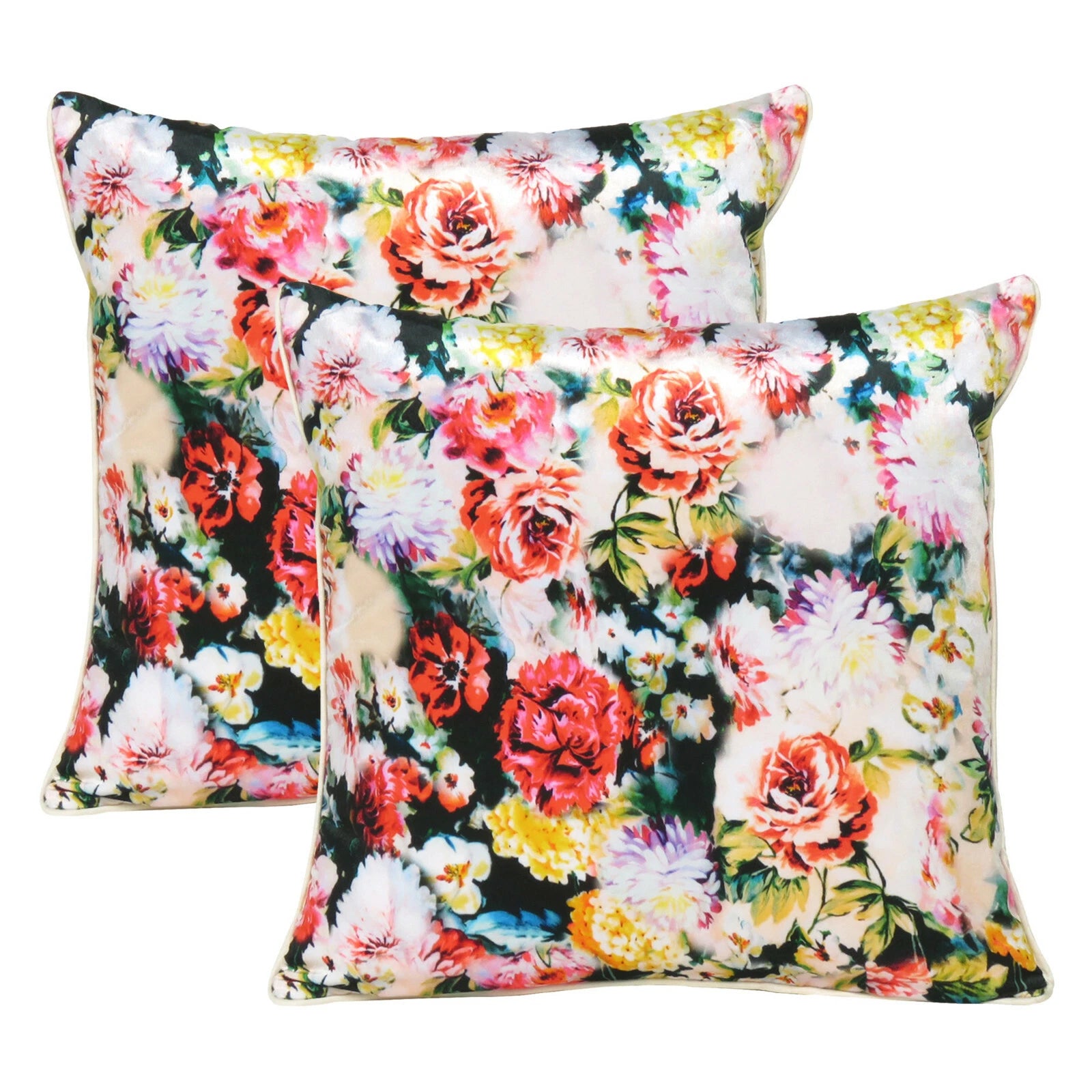 Velvet Pillowcase Cover Home Sofa Bed Decorative Cushion Covers Soft Pillows 5Pc