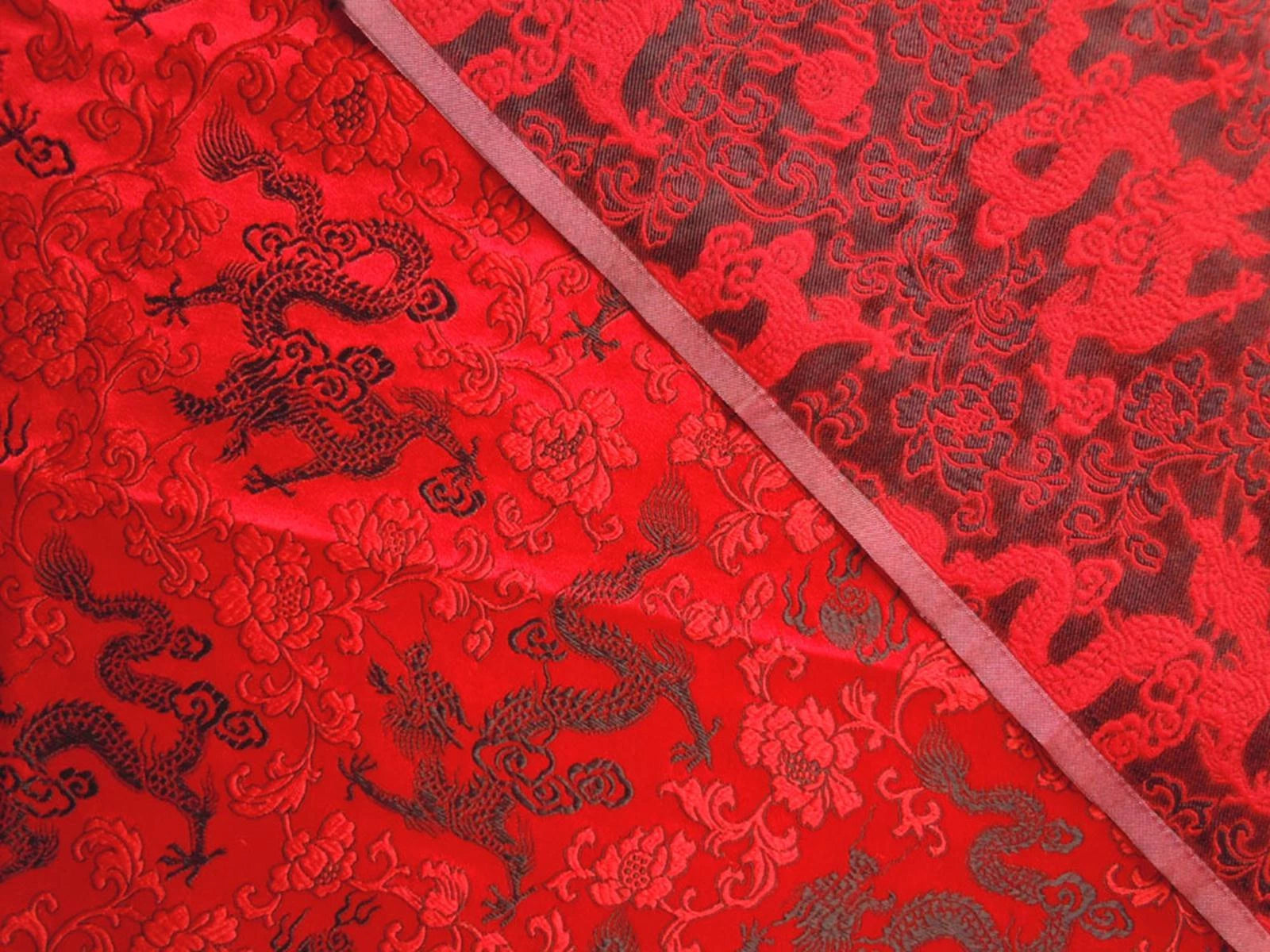 Round Shape Cover*Chinese Rayon Brocade Floor Chair Seat Cushion Case Custom*BL3