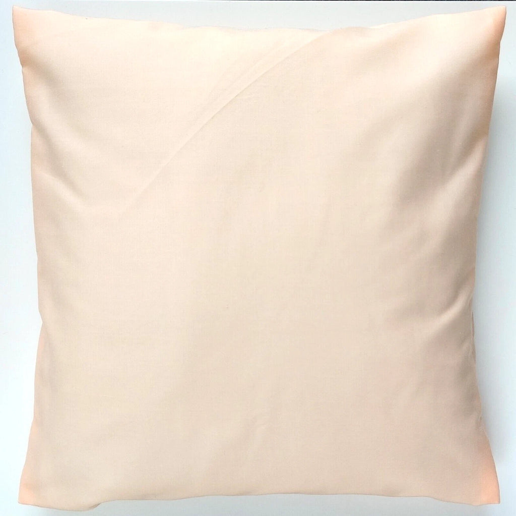 Plain Polycotton Cushion Covers 10" to 24" Sofa Bed Throw Scatter Pillow Case UK
