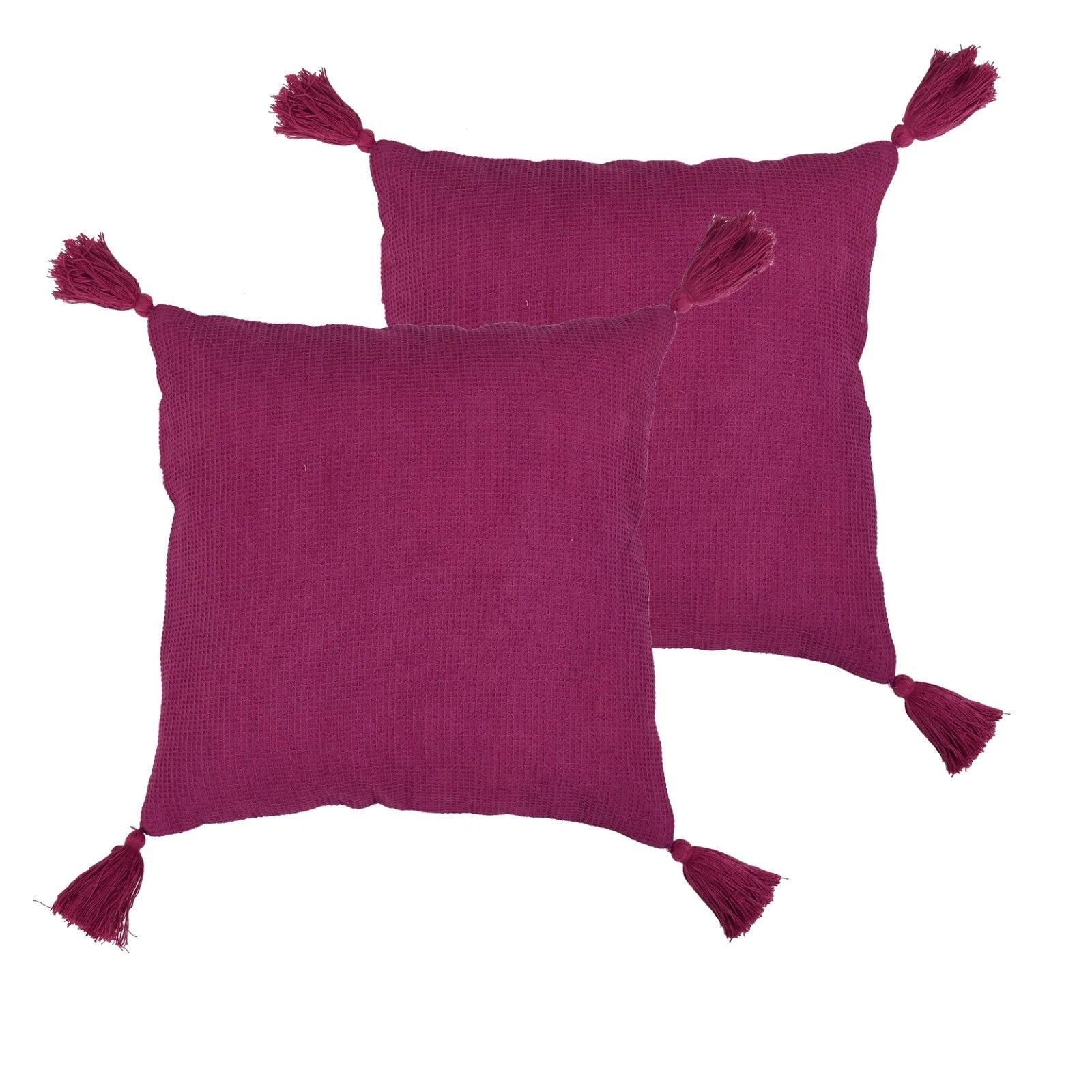 Throw Pillowcase Cushion Cover Home Sofa Couch Car Bed Decor Pillow with Tassels