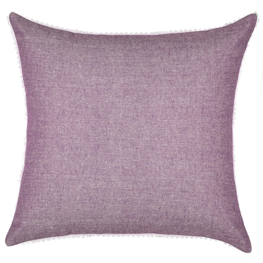 Cushion Cover Home Sofa Decor Cotton Throw Pillow Case Covers Solid with Lace S5