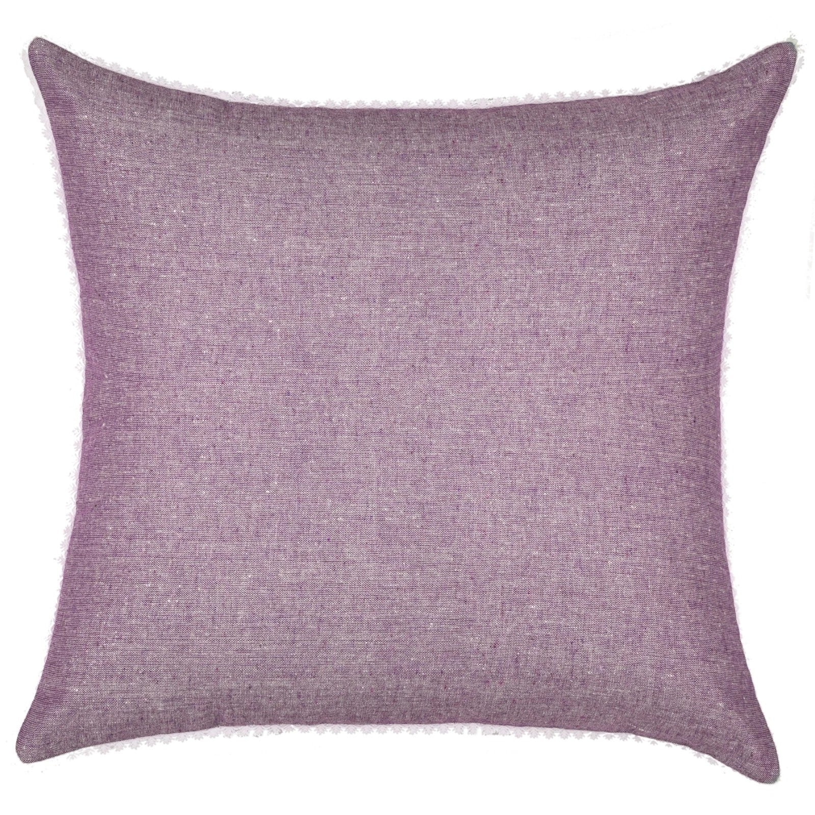 Cushion Cover Home Sofa Decor Cotton Throw Pillow Case Covers Solid with Lace S5