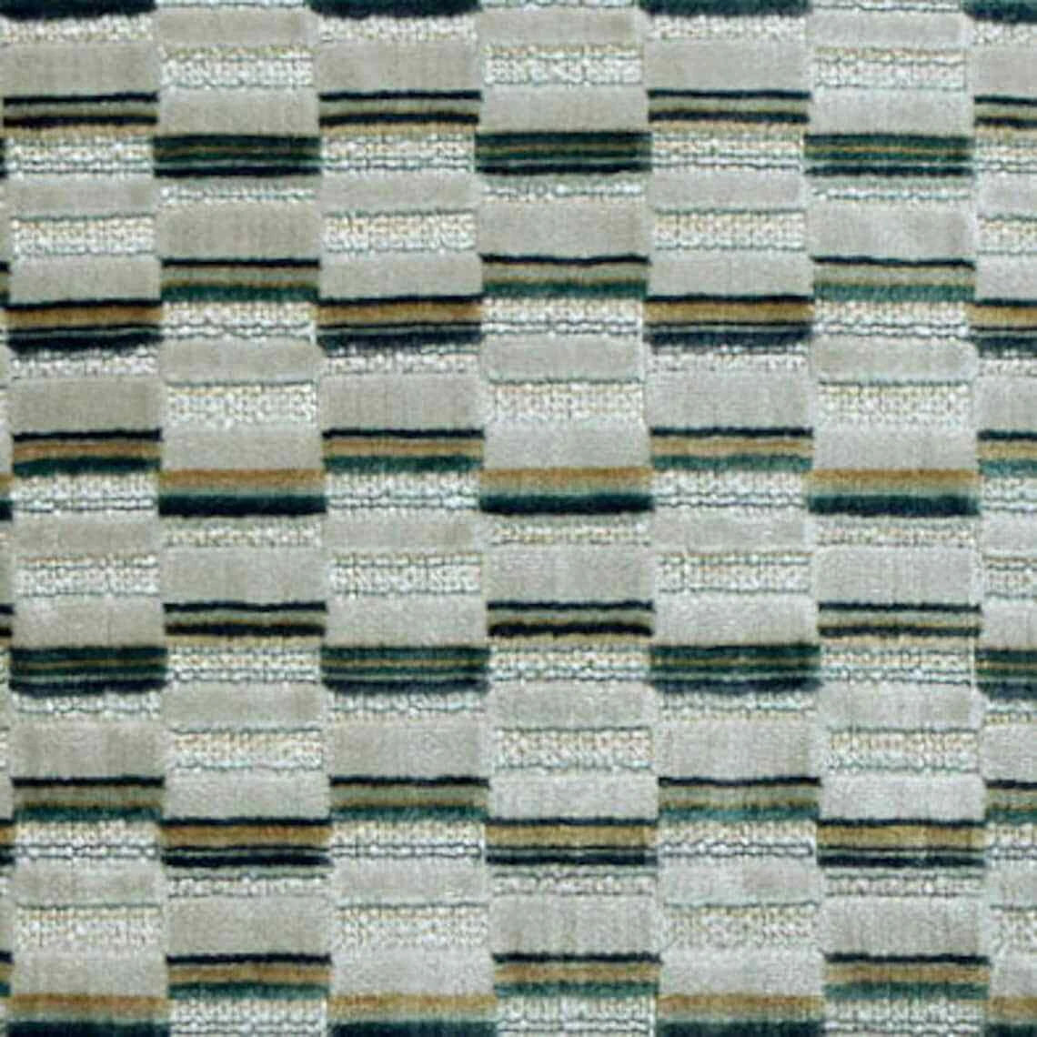 Sofa Cushion Cover Blue 16"x16", Bed Decor Velvet Fabric - Brick Together
