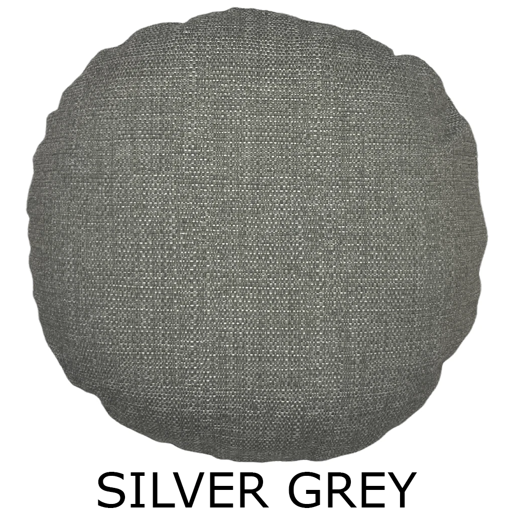 Premium Circle Basket Weave Like Cushion Cover Woven Round Pillow Case Sofa Bed